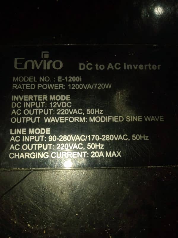 UPS Inviro Sine wave 2