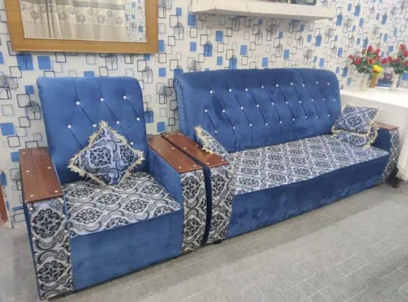 5 seater fancy sofa set 2