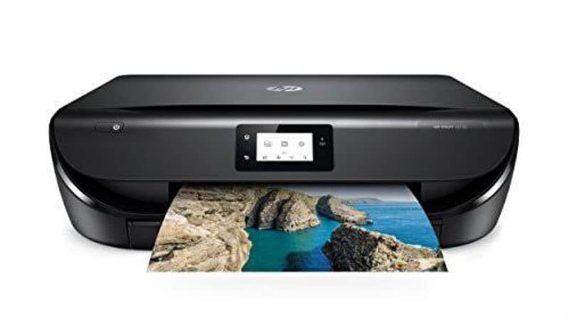 HP 4520 Wi-Fi printer  color black print All-in-one printer 1