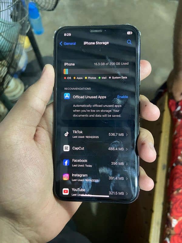 iPhone X 256 GB Slightly Used 86 Battery Health 0