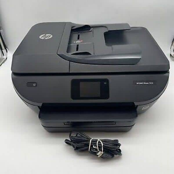 Hp 7858 Wi-Fi printer color black print all-in-one printer 3