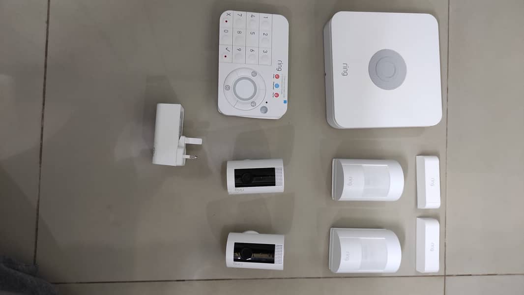 Ring (Amazon) Security System and Alarm with Sensors and Cameras 0