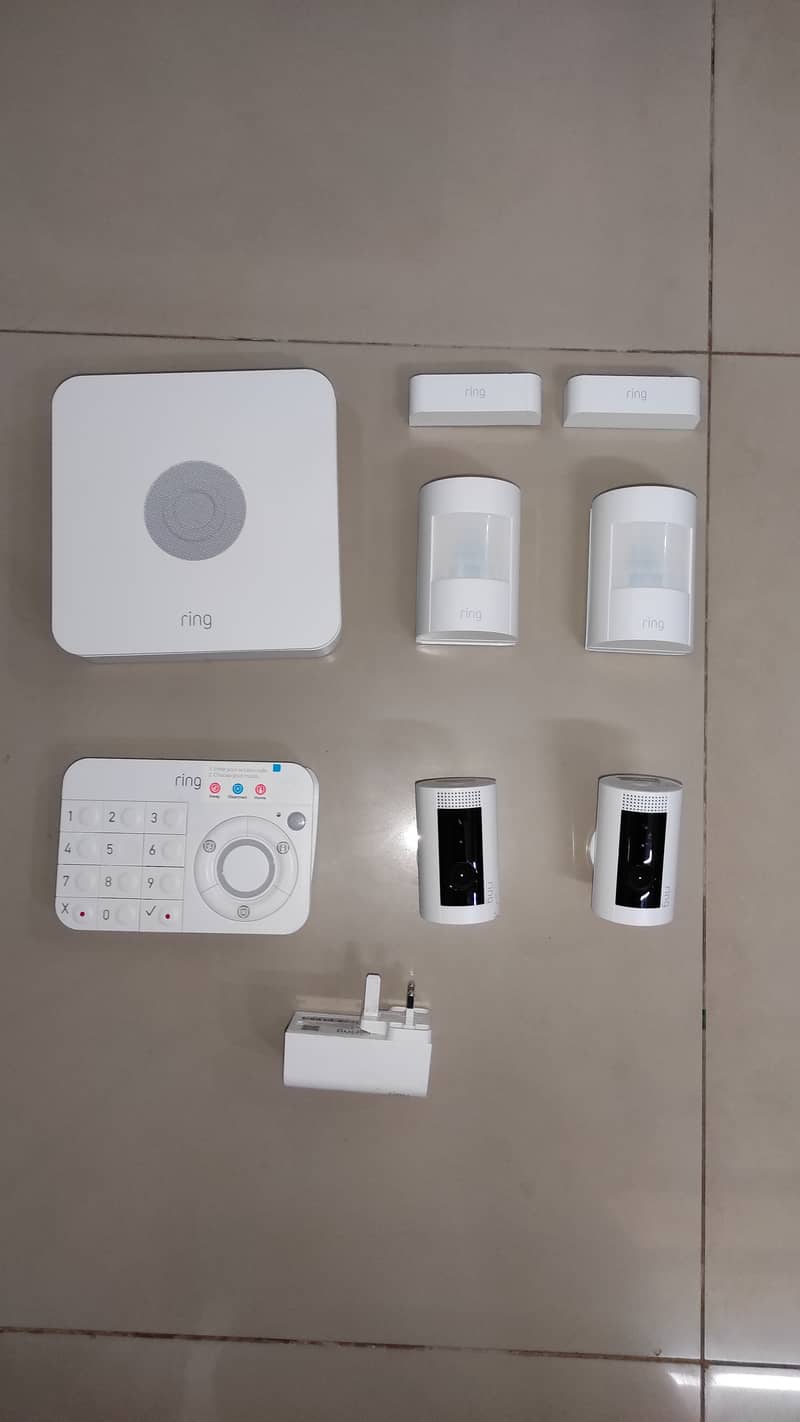 Ring (Amazon) Security System and Alarm with Sensors and Cameras 2
