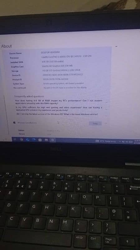 core i5 6 generation 2.4 4