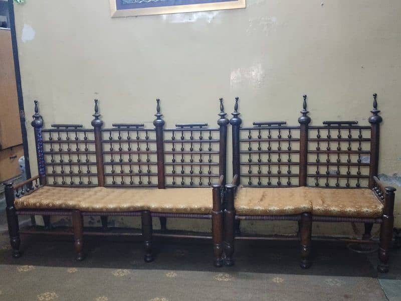 two different sofa sets 1
