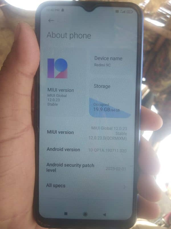 redmi 9c 3 64 kohi fault nhi ha All ok 10by10 condition 1