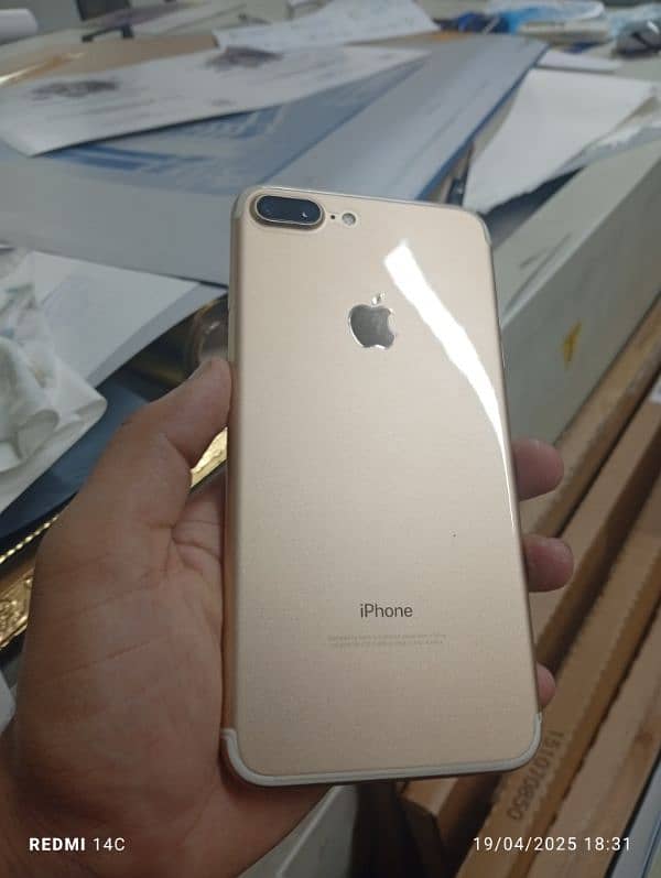 iPhone 7 plus non pta 2 month sim time 10 by 10 all okay 0