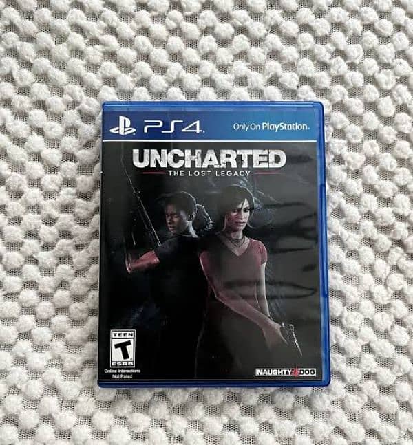 Uncharted (the lost legacy) ps4 disk 0