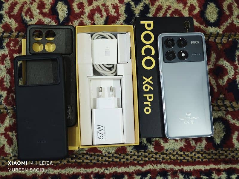 xiaomi poco x6 pro like new open box only in 55000 0