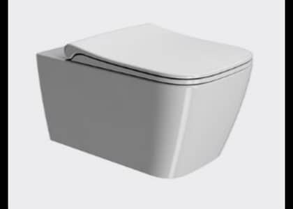 GALAXY Commode Wall Hung and Basin Upper Counter