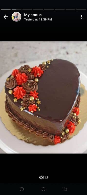 Cream Cakes for Birthdays, Anniversaries & Other events 4