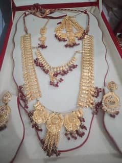 baridal set gold style