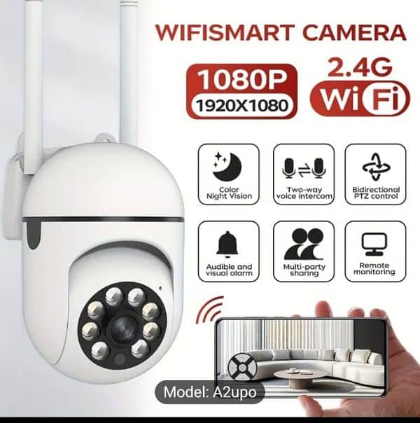 Security camera 1080P HD Indoor/Outdoor, 2-Way Audio Motion Detection, 1