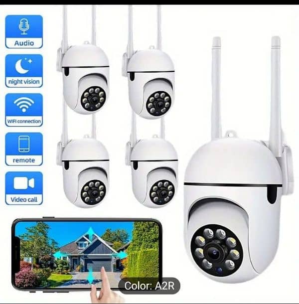 Security camera 1080P HD Indoor/Outdoor, 2-Way Audio Motion Detection, 2