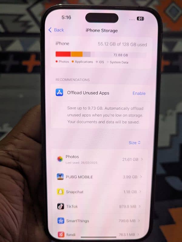 iphone 14 pro max 128gb pta approved dual physical 5