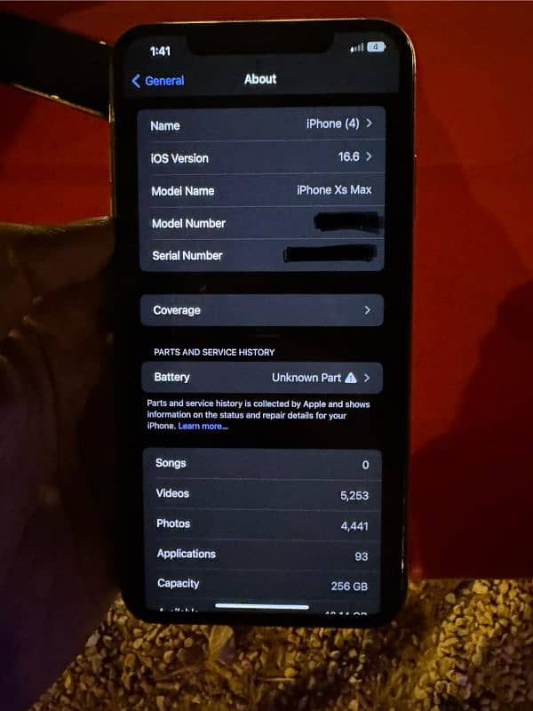 iPhone XS Max 256gb 2