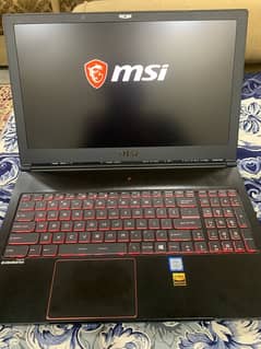 MSI gaming laptop 2tb SSD