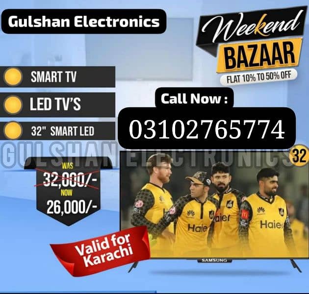 65 inch smart LED TV full HD 3