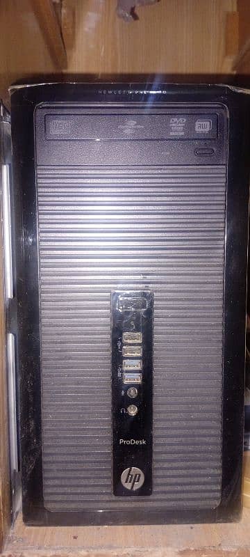 i5 4th generation hp gaming PC 4gb Nvidia graphics 128 SSD 500disk lcd 2