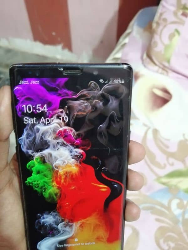 SAMSUNG NOT 9 non pta 1000 may life time pta karva do GA 3