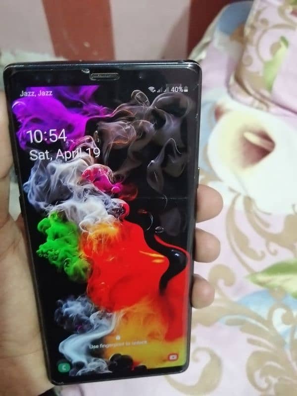 SAMSUNG NOT 9 non pta 1000 may life time pta karva do GA 4