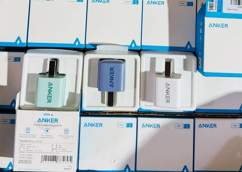 Anker 20Watt compact nano III pro, Iphone charger and Tablet charger 3