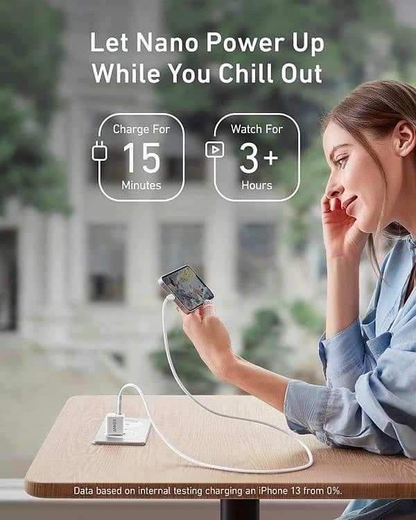 Anker 20Watt compact nano III pro, Iphone charger and Tablet charger 9