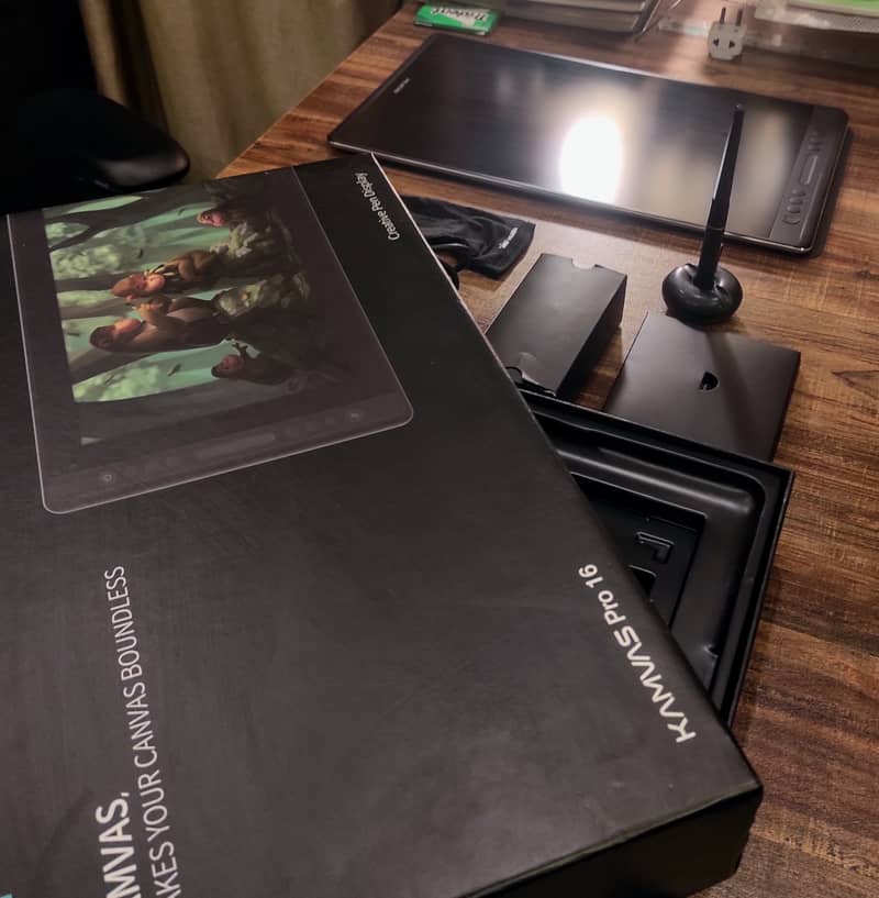 Huion KAMVAS 16 Pro Graphic Tablet | Like Brand New, Box Open 2