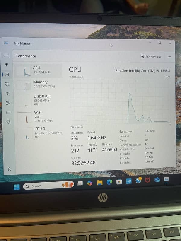 Hp core i5 13th Gen 6