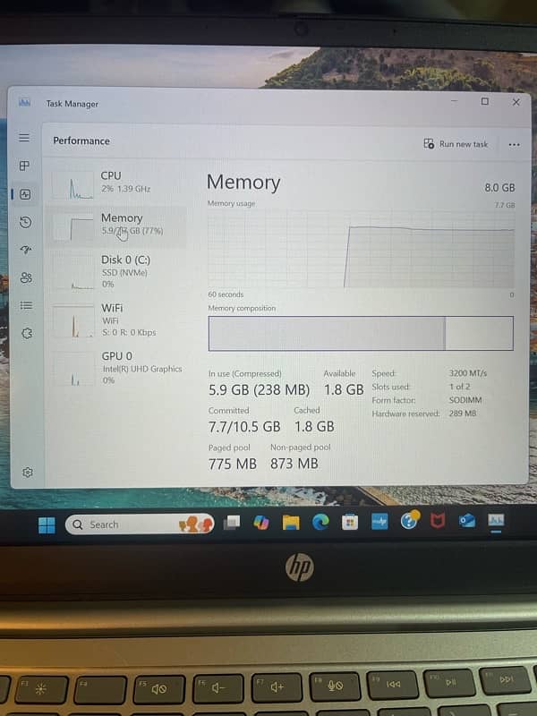 Hp core i5 13th Gen 7