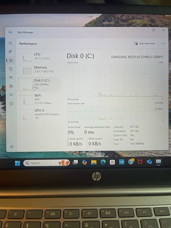 Hp core i5 13th Gen 8