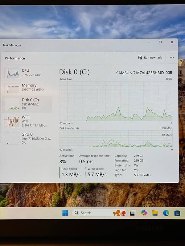 Samsung Galaxy Book 4 core i5 13 gen 5