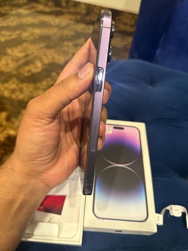 IPhone 14 Pro Max – 256GB – Deep Purple – PTA Approved – 10/10 4