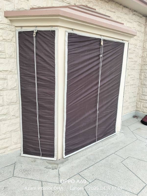 kana chikh window chick . bamboo chik blinds heat prof water proof 2