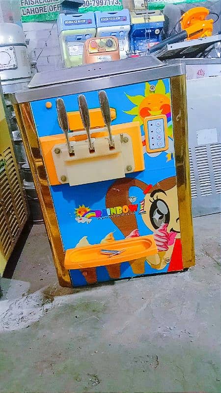 ice Cream machine 1 Handle with ice Sekhar USA 6