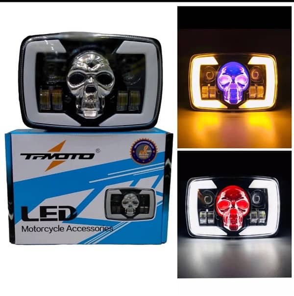 skull light for cd70 & 125 0