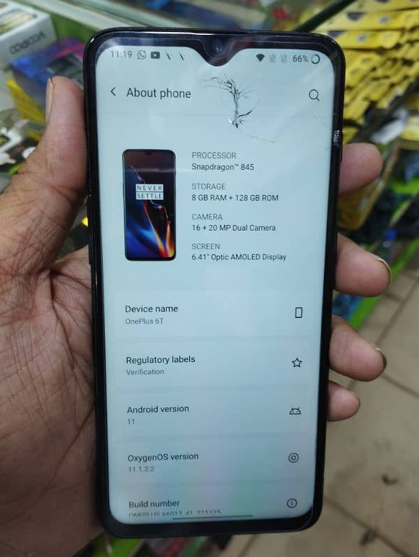 One Plus 6t ( Read Add ) 0