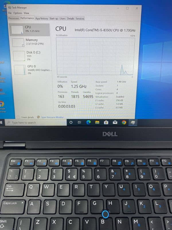 DELL Core i5-8th Generation ( 14.6” Screen)(8/256gb) 8