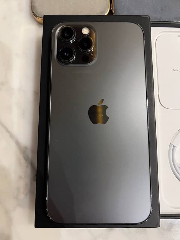 IPHONE 12 PRO MAX with POWER BANK and ACCESSORIES NON PTA 0