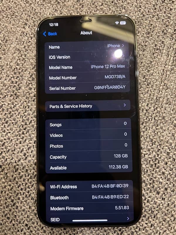 IPHONE 12 PRO MAX with POWER BANK and ACCESSORIES NON PTA 2