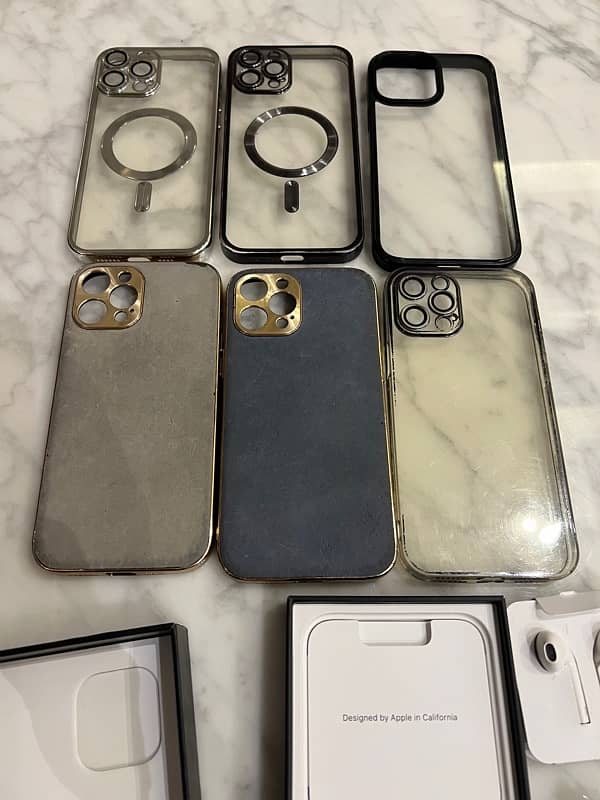 IPHONE 12 PRO MAX with POWER BANK and ACCESSORIES NON PTA 8