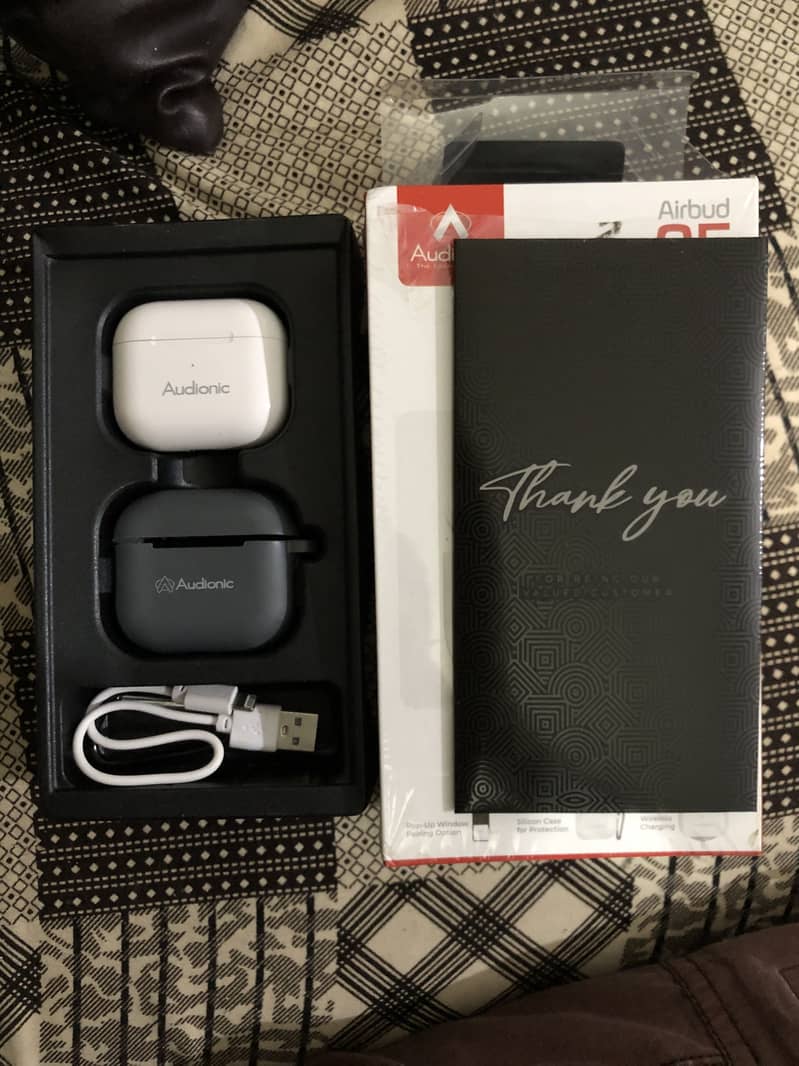 Audionic Airbuds 5 | 1 Year Warranty | Box Packed 4