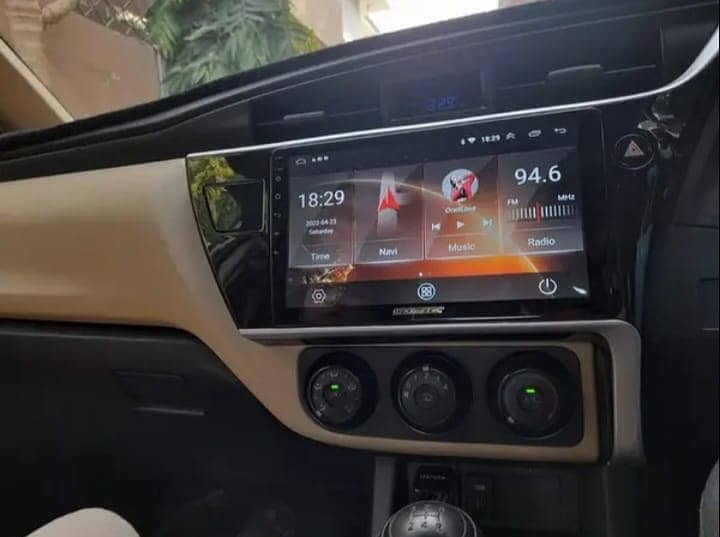 TOYOTA COROLLA ANDROID PANEL CAR LED LCD / EMPLIFIER SYSTEM 1