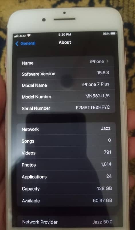 i phone 7 plus 0