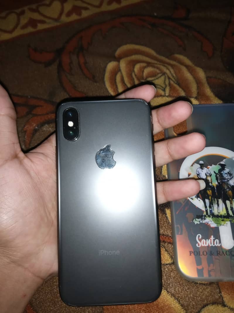 iphone x condition 10by8 battery service 72% 1