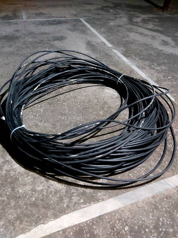 Fiber Optical (2)core Cable 312feet/95 meters,imported 3