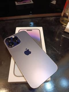 Iphone 14 pro max with box