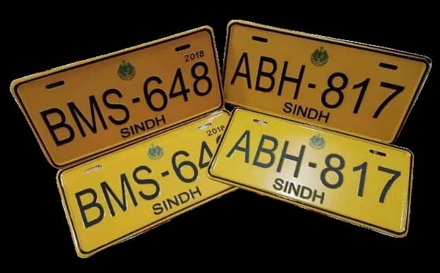 A+ genuine Number plates F/ Embosed number plates / bike Number Plate 0