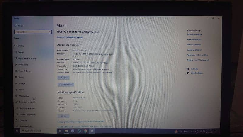 HP Elite Book i5 2nd Generation 1