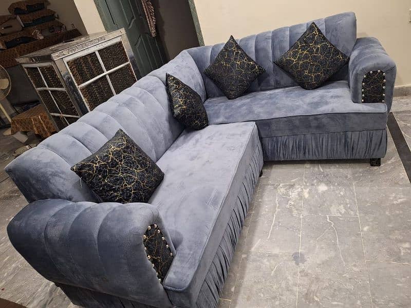 cozy corner sofa for sale -perfect for small spaces! 1